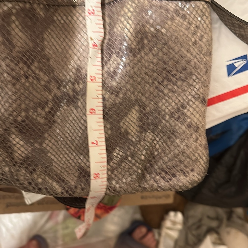 Michael Kors Python Snake Embossed Leather Crossb… - image 6